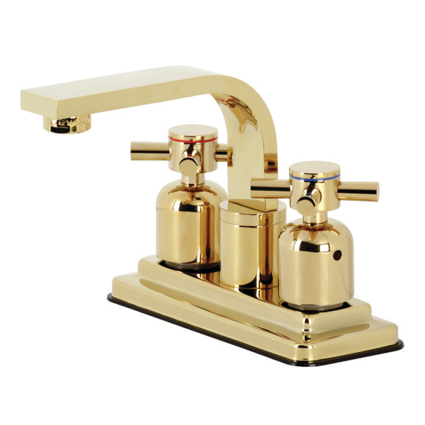 Kingston Brass Concord Centerset Bathroom Faucet with Drain Assembly